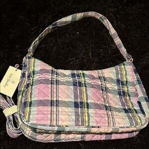 Vera Bradley Pastel Plaid Shoulder Bag